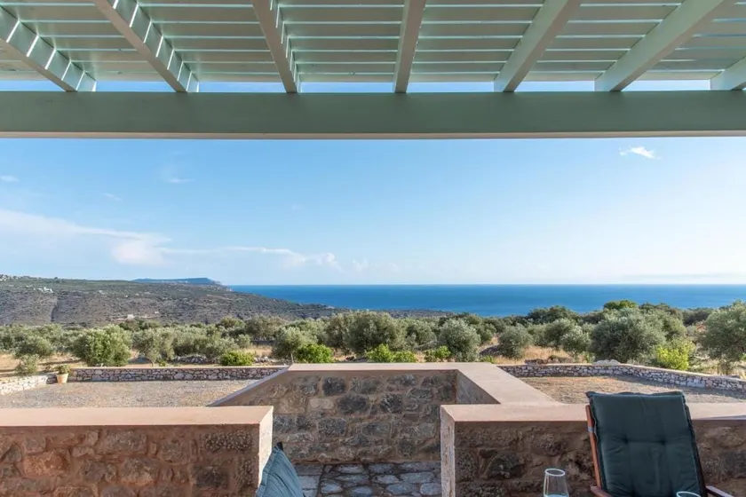 Villa Vasiliki Traditional House in Mani with Sea View - Image 1