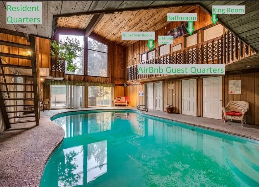 North - Rekrazy Lodge and Hot Springs - 2BR/1Ba - Image 1