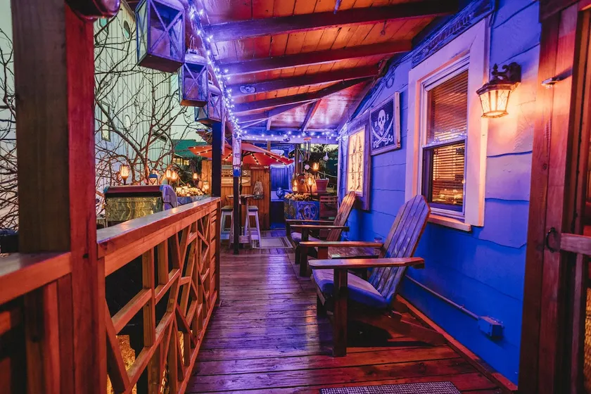 Vintage Beach Bungalow Surf Shack - Image 1