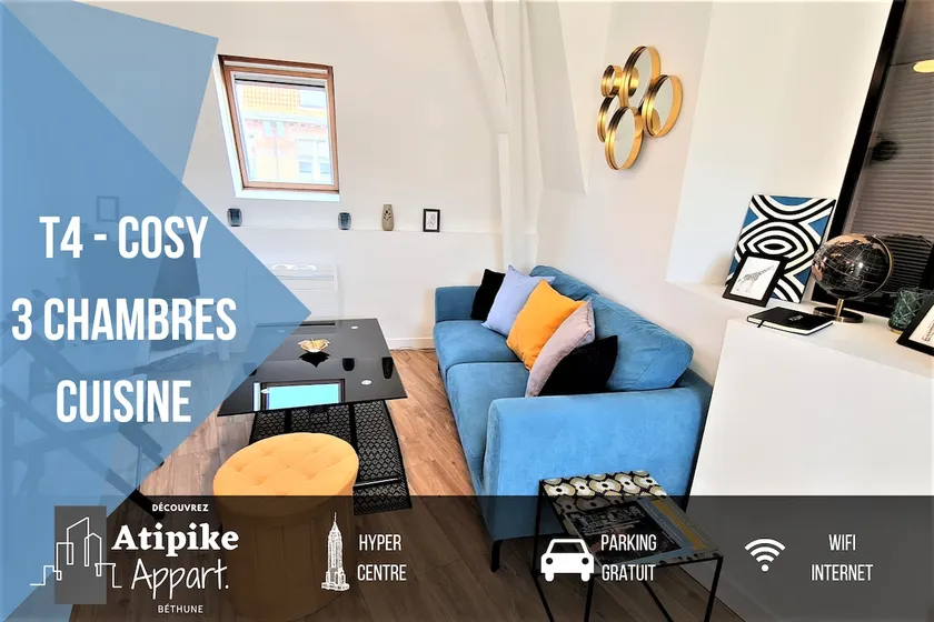 Charming apartment with all the comforts in the heart of Bethune - Image 1