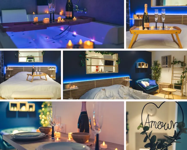 My Love Nest Private★ Jacuzzi★ Relaxation★❤️ in Le Mans - Image 1
