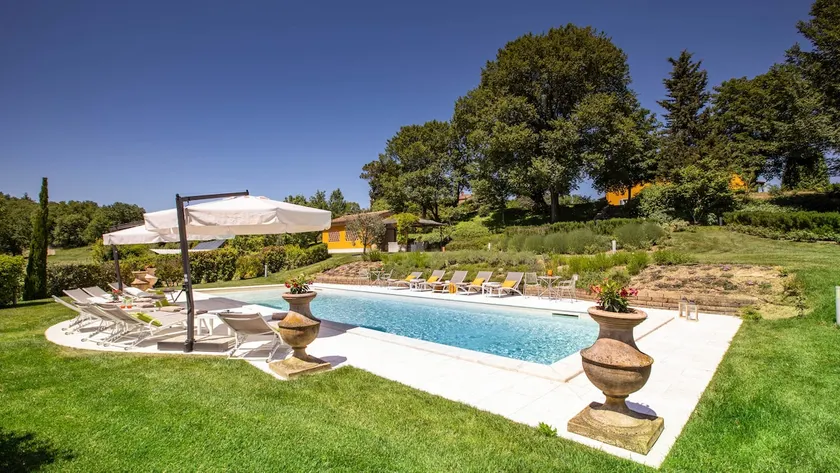 LE QUERCE DEI MEDICI 12 + 2 sovplatser, villa med privat pool för exklusivt bruk! - Image 1