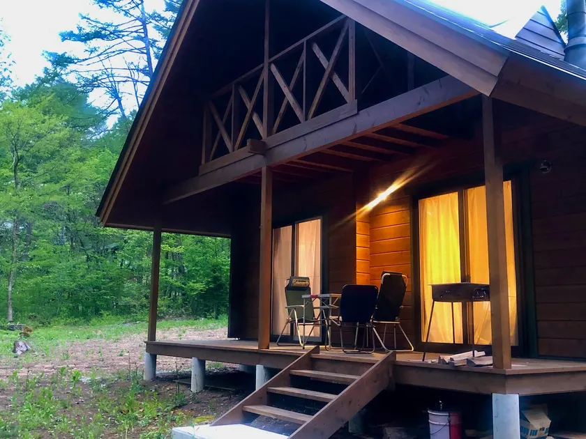 Entire rental villa. Log house ”Wa” surrounded by nature - Image 1