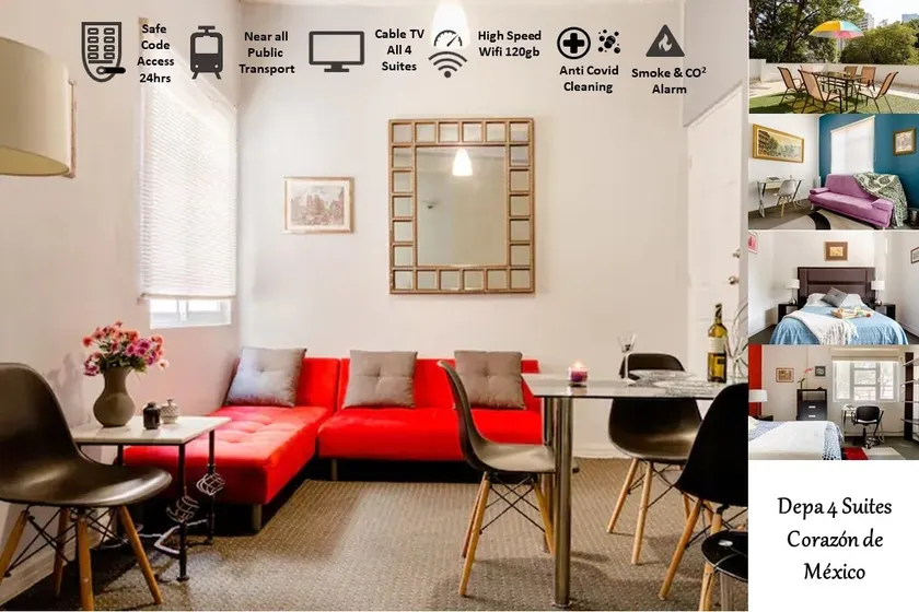 La Joya CDMX Historic Center 4 Suites 4 Bathrooms - Image 1
