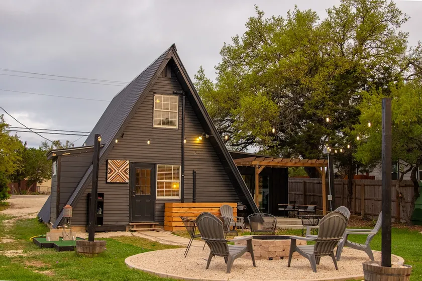 Newly Renovated A-Frame with Private Pickleball - Image 1