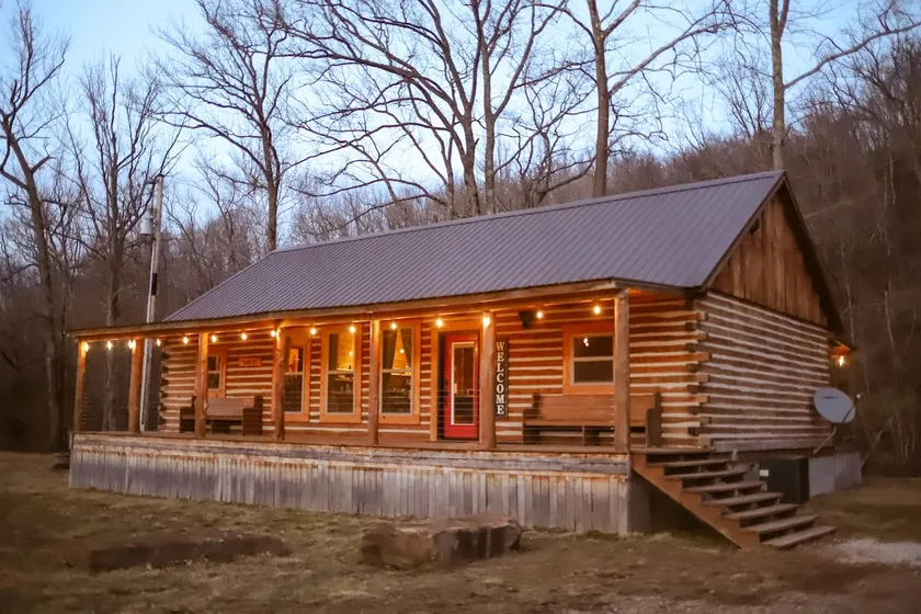 Buckeye creekside log cabin - ride from the cabin - Image 1