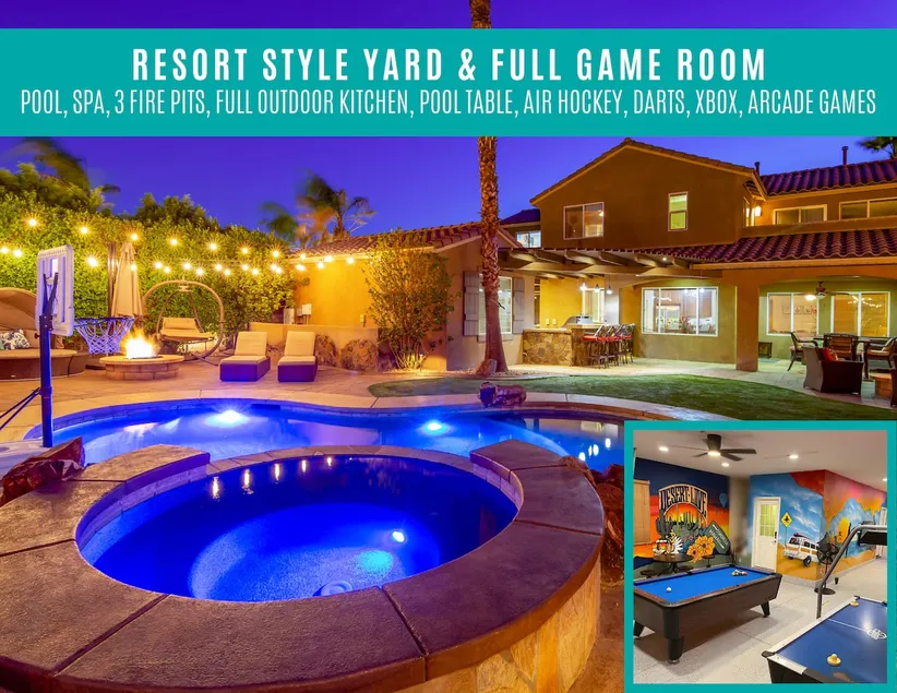 MassiveGameroom+ResortSyleYard+Pool+GolfCourseView - Image 1