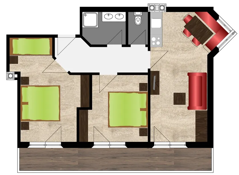 Apartment 302 - Image 1