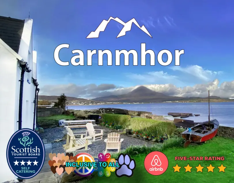 Carnmhor, Isle of Skye - Stunning 242 year old cottage on its own sea shore! - Image 1