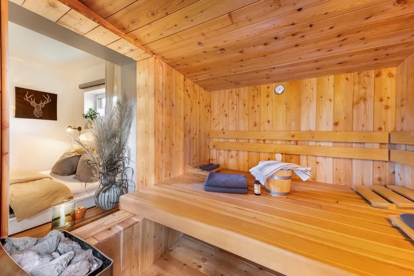 Urlebnis II Guest suite Larch with sauna and fireplace - Image 1