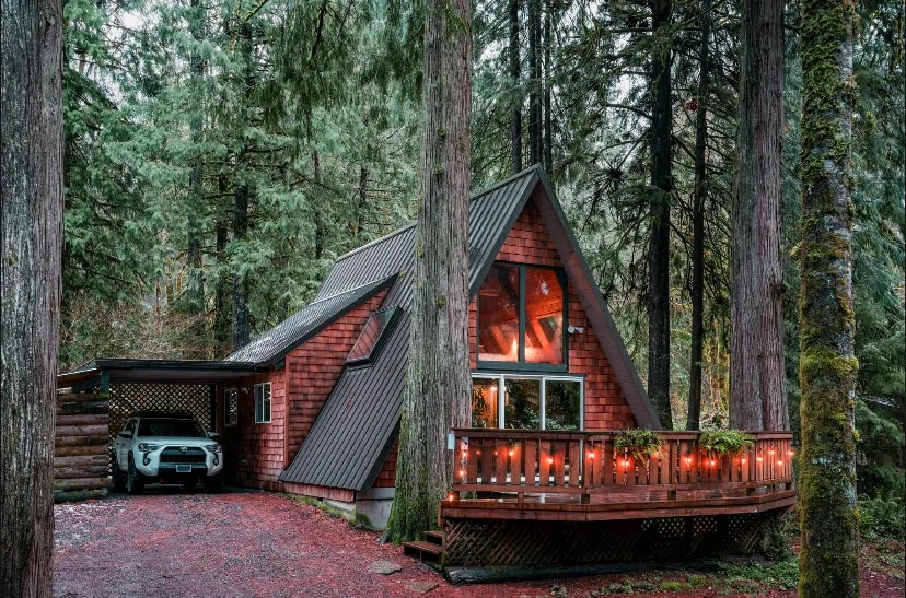 WanderingWoods A-Frame Cabin - Image 1