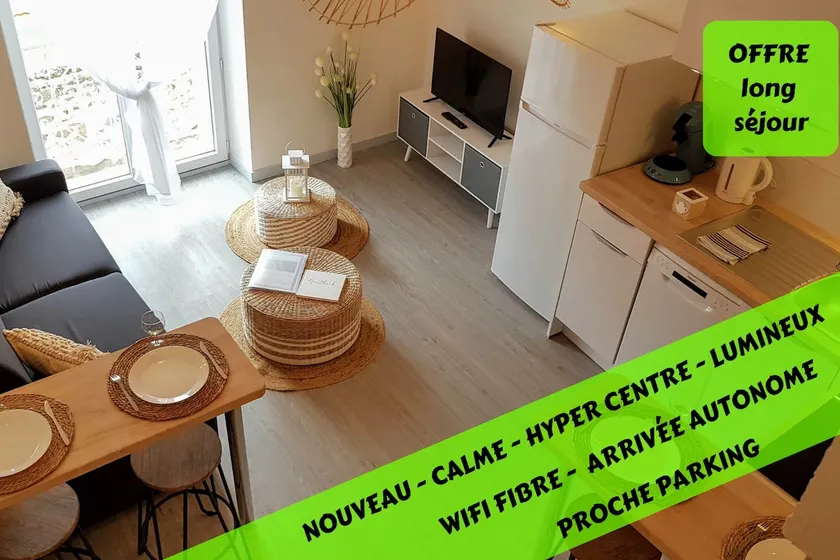 Cozy Retreat in Puy-en-Velay with Private Courtyard and WIFI - Image 1
