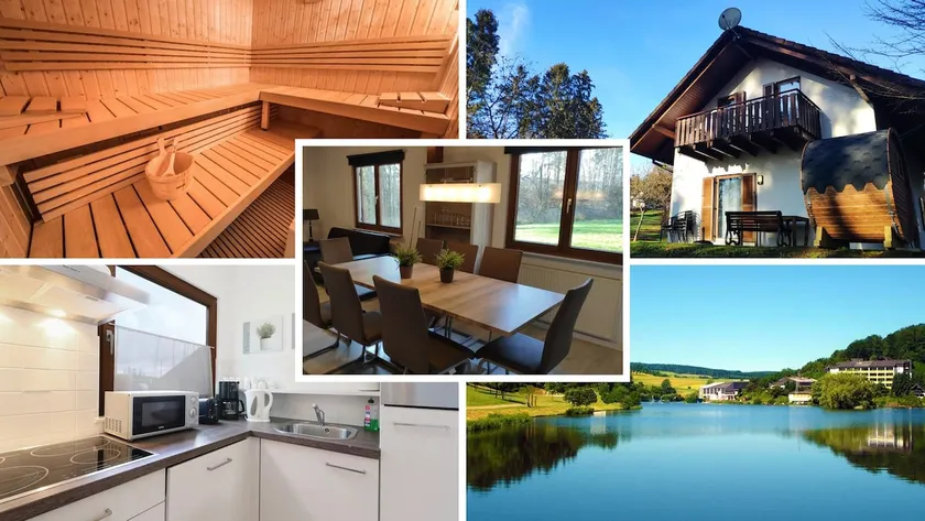 Ferienhaus Zeta (eigene Sauna, Wald, See, WLAN,AC) - Image 1