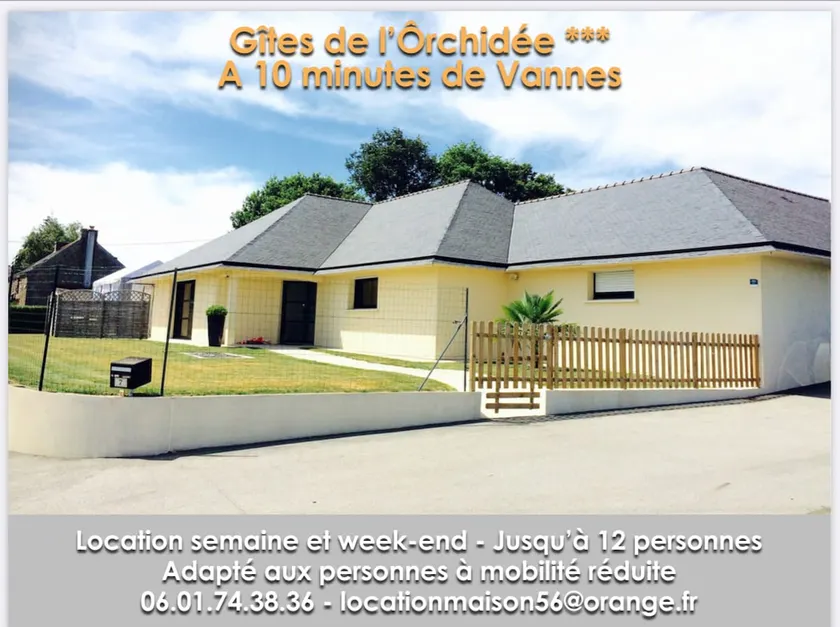 3-star single-storey gîte sleeps 13 - Image 1