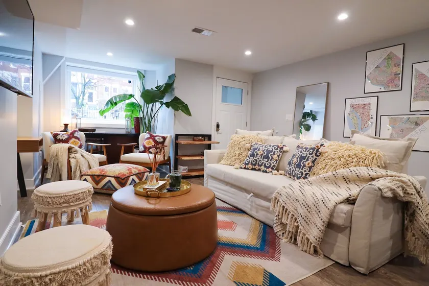 English Basement in Renovated 110 Year Old Row Home - Image 1