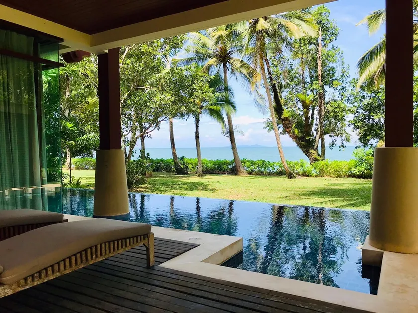 Blick auf den Strand Amatapura Villa 10 - Image 1