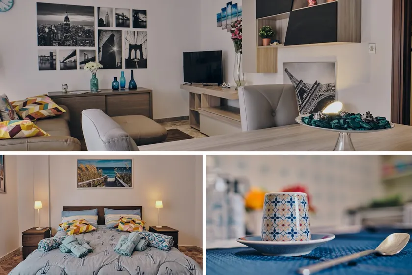 Beautiful apartment overlooking the sea and the historic center - Image 1