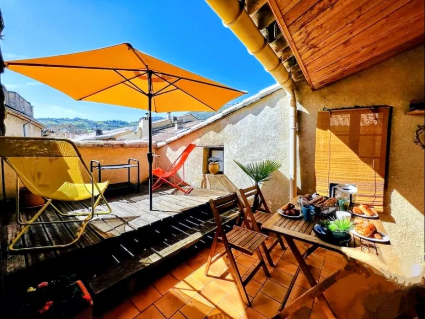 La Terrasse d'Oléa, au coeur du village - Image 1