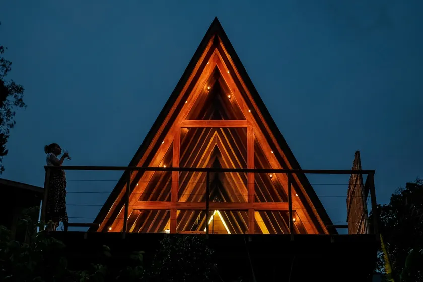 Naturae Chalet - 'A-frame' overlooking Baú - Image 1