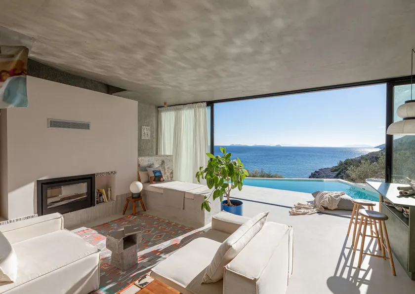 Laspi house no2 /private pool-beach/sew view - Image 1