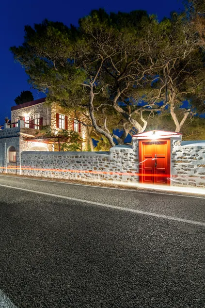Villa Gaia Syros | 1800's Stone Building - Image 1