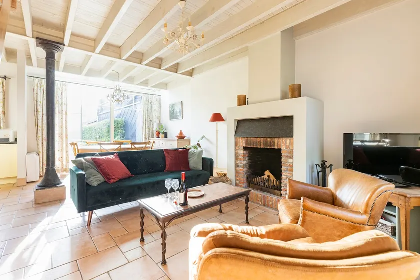 Cozy cottage with garden on the Schelde river - Image 1