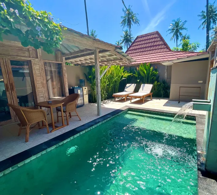 Romantic pool villa GILI AIR @ Gilizen Resort - Image 1