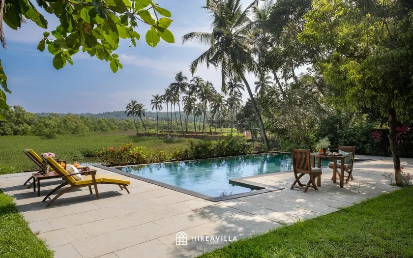 Frangipani - Goa's Hidden Gem | Pool & Field Views - Image 1