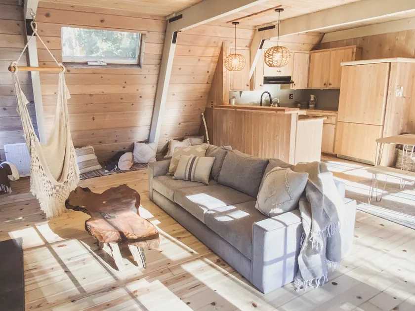 A-Frame w Hot Tub, Fireplace, Grill, Ac, Pets Ok - Image 1
