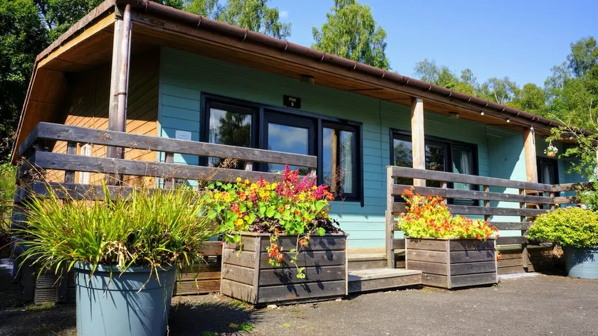 Woodland Pine Lodge by Killin, Loch Tay - Image 1