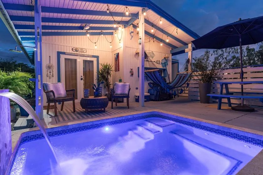Santorini Beach Cottage walk Poblado Boqueron - Image 1
