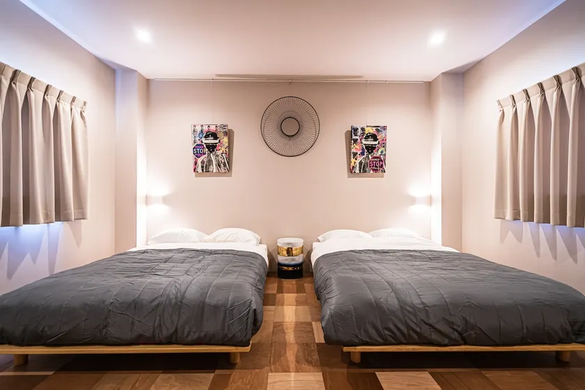 USJ, Umeda, Namba Access | 15 Guests OK | Rooftop Sauna & Art Space [d3 HOTEL+] - Image 1