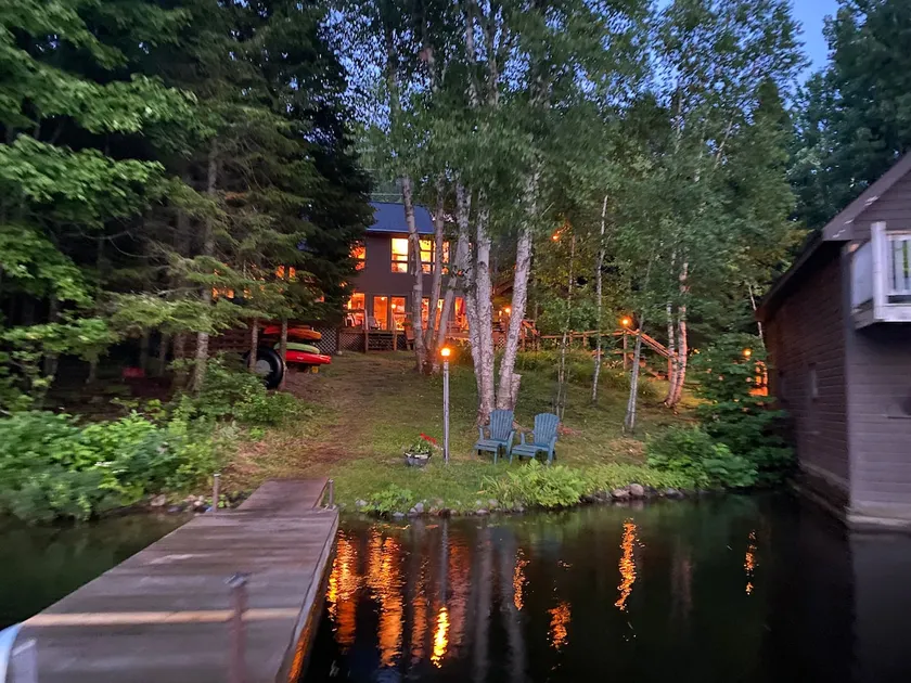 3 Birches on Rainbow Lake - Image 1