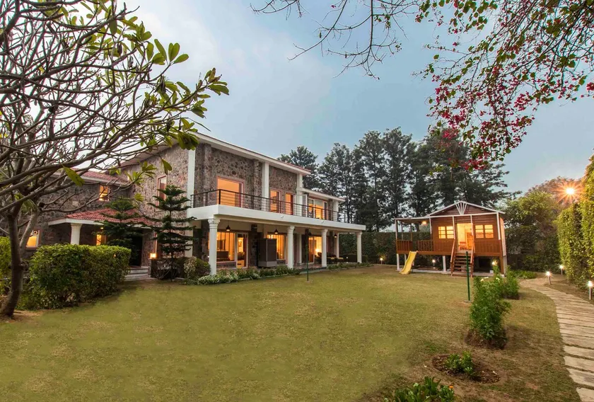 StayVista at Banyan Abode 6BR Pet Friendly Villa With Pool at Manesar - Image 1