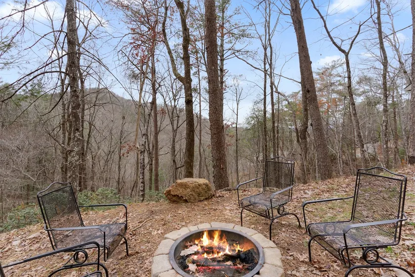 Private Fire Pit View of Blue Ridge Mountains. - Image 1