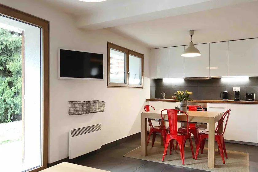 Modern apartment with garden – Verbier Médran - Image 1