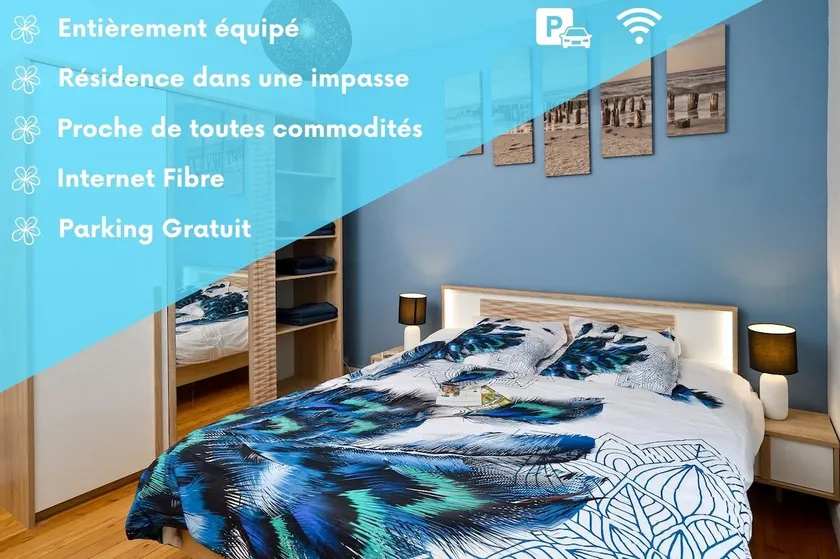 Le Fil Bleu - CENTRE VILLE - ENTIÈREMENT ÉQUIPÉ - Image 1