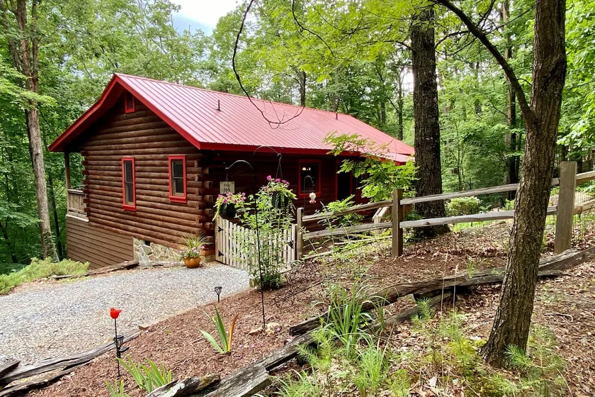The Red Roof Cottage in Cherry Log Mountain - Image 1