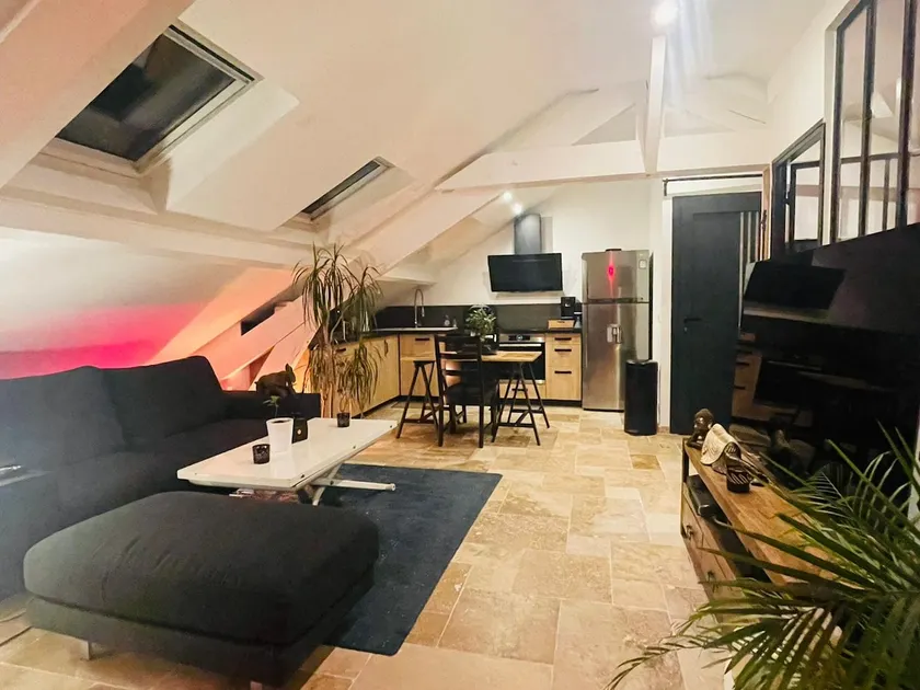 nuit parisienne Attic studio with high-end service - Image 1