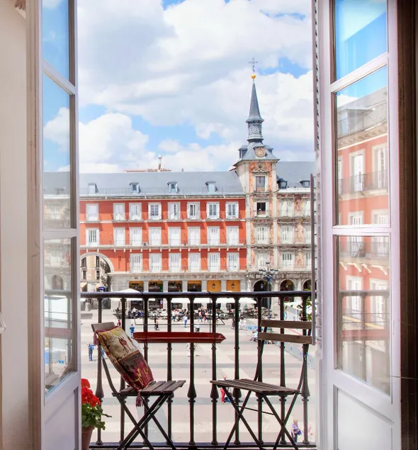 Sonia's Apartments view Plaza Mayor, Lovely stu... - Image 1