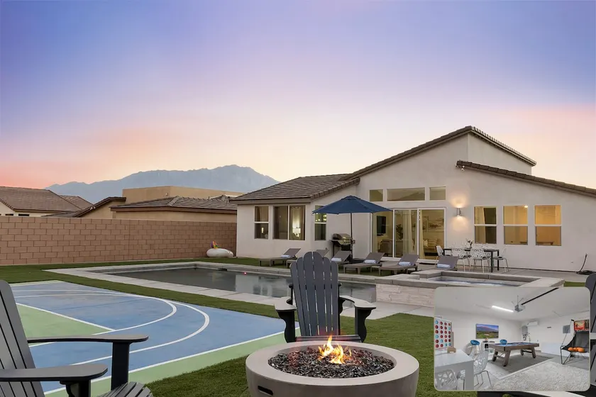 Specials-ask +gameroom+basketball+fire pit+bbq+beautiful pool+spa+mountain views - Image 1
