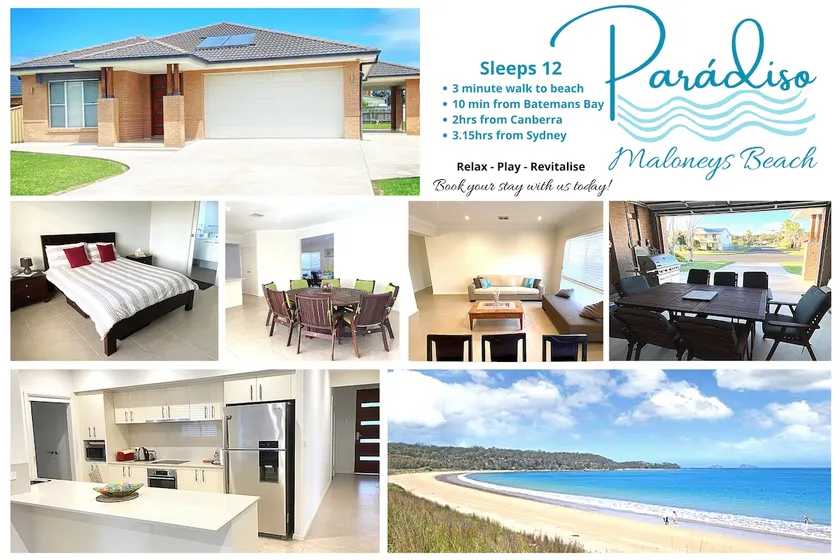 Modern Beach House Maloneys Beach (near Batemans Bay) - 2 min walk to beach! - Image 1