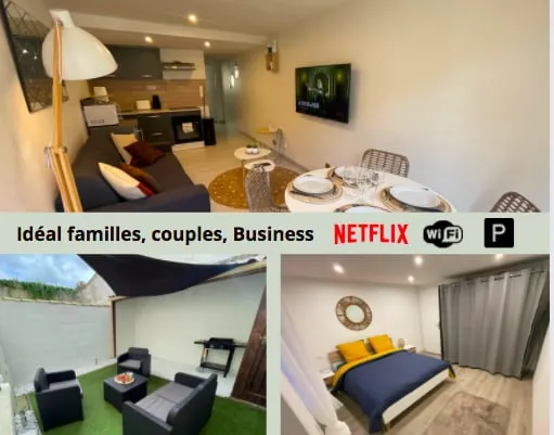 Le Boinot - Patio privé, wifi haut débit, Netflix, stationnement gratuit - Image 1