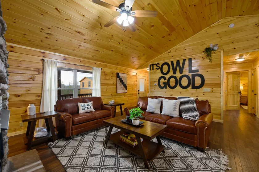 New Cabin 🦉 Hot Tub 🌲 Indoor Fireplace 🏔 Arcade - Image 1