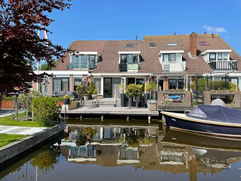 6 pers. Guesthouse BedNboot terrace on the water - Image 1