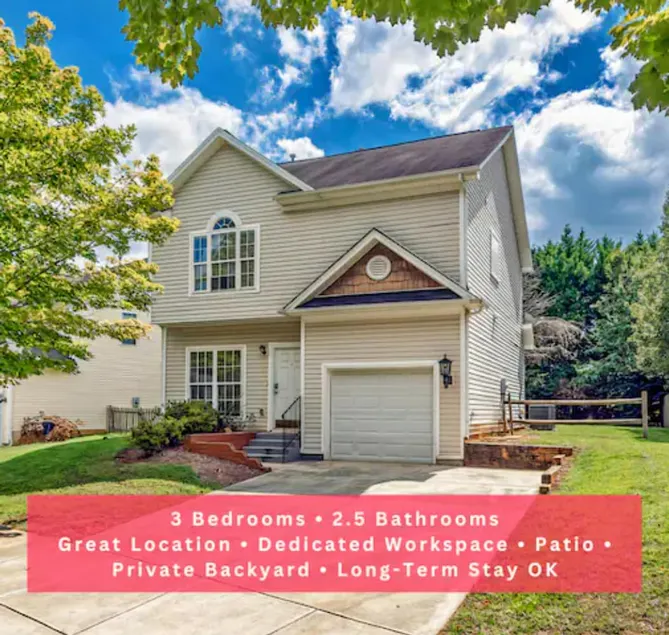 3 BR House in Huntersville w/ Garage *Pet Friendly - Image 1