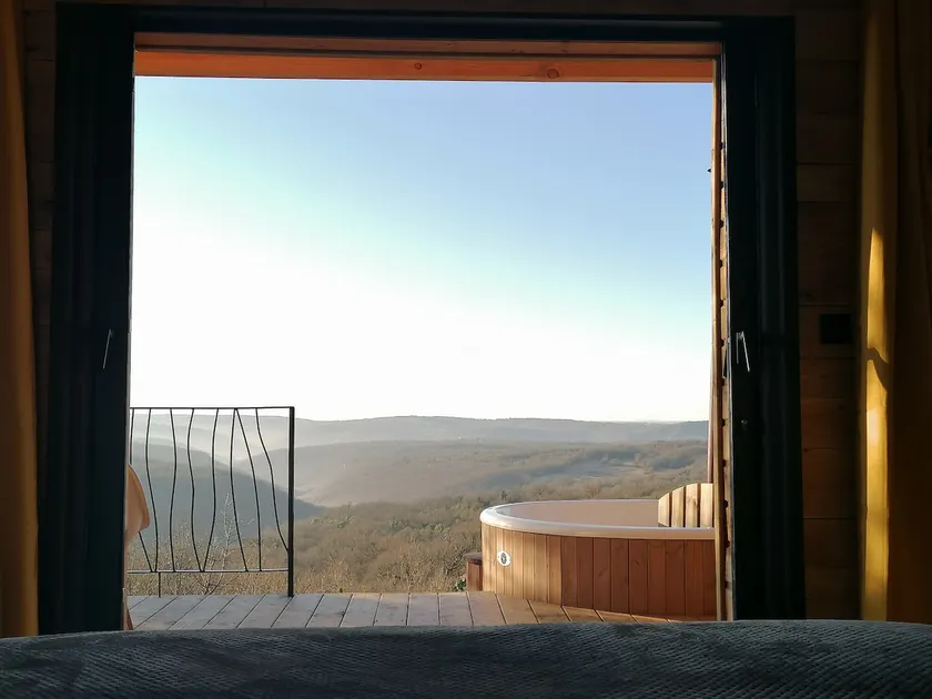 Cabin with exceptional views and Nordic bath. - Image 1