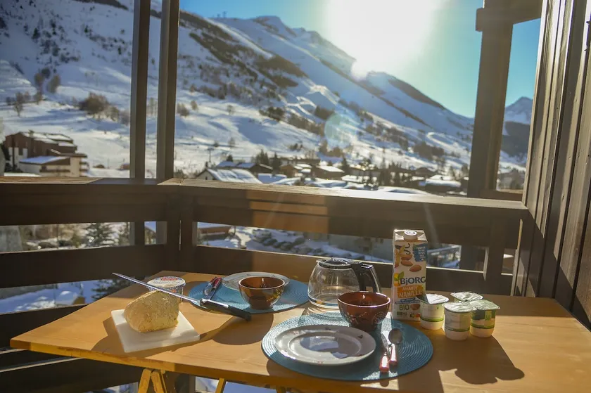 3-Zimmer-Wohnung mit Terrasse, nah an Pisten für 6 Personen - Image 1