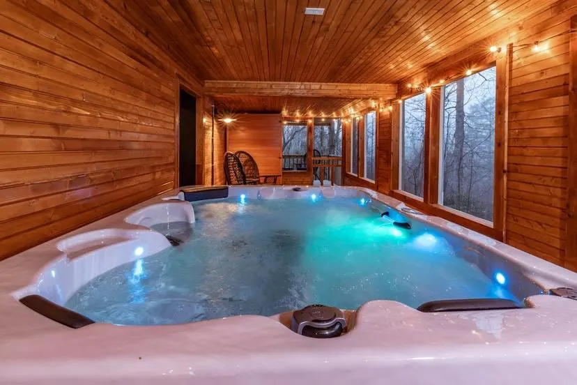 Blue Ridge Recharge Theatre•Sauna•Hot Tub•Mtn View - Image 1