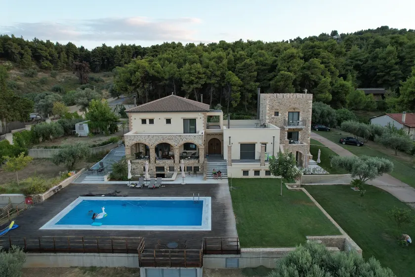 Villa Kalamos / Sea View and Pool nearby Athens - Image 1